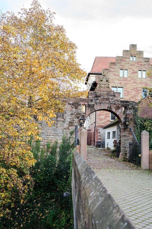 Eventlocation & Hotel Schloss Neuburg Obrigheim 外观 照片